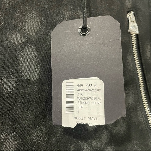 Rag & Bone NWT Leopard Print High Rise Ankle Skinny Pants Size 8 - Picture 5 of 11